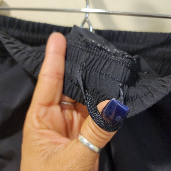 Adidas 3 stripes Black Women's Athletic Short size L - Picture 5 of 10